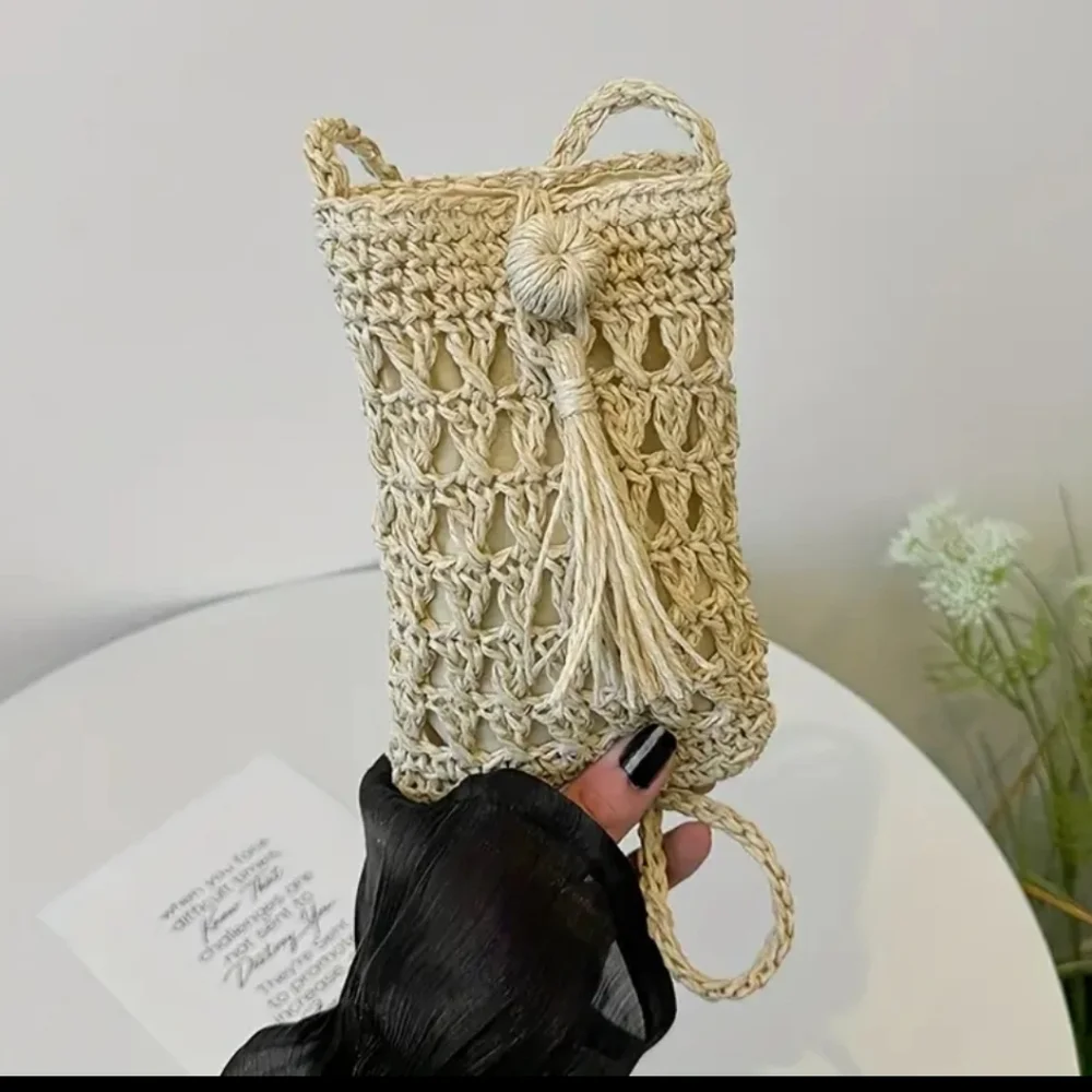 NEW! Stylish Straw  Mini Bag